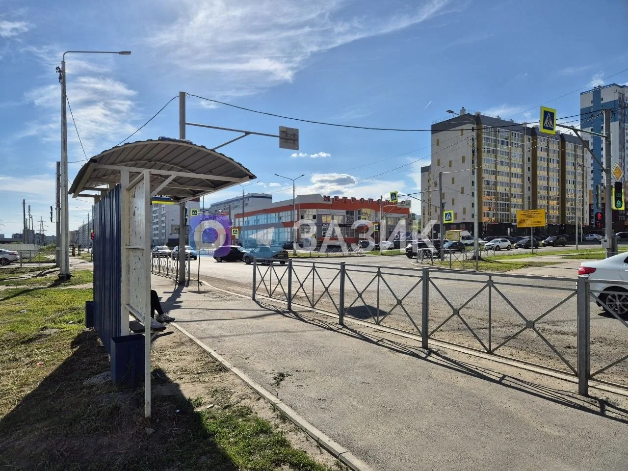 👀В Заозёрном обнаружили остановку без выхода к автобусу