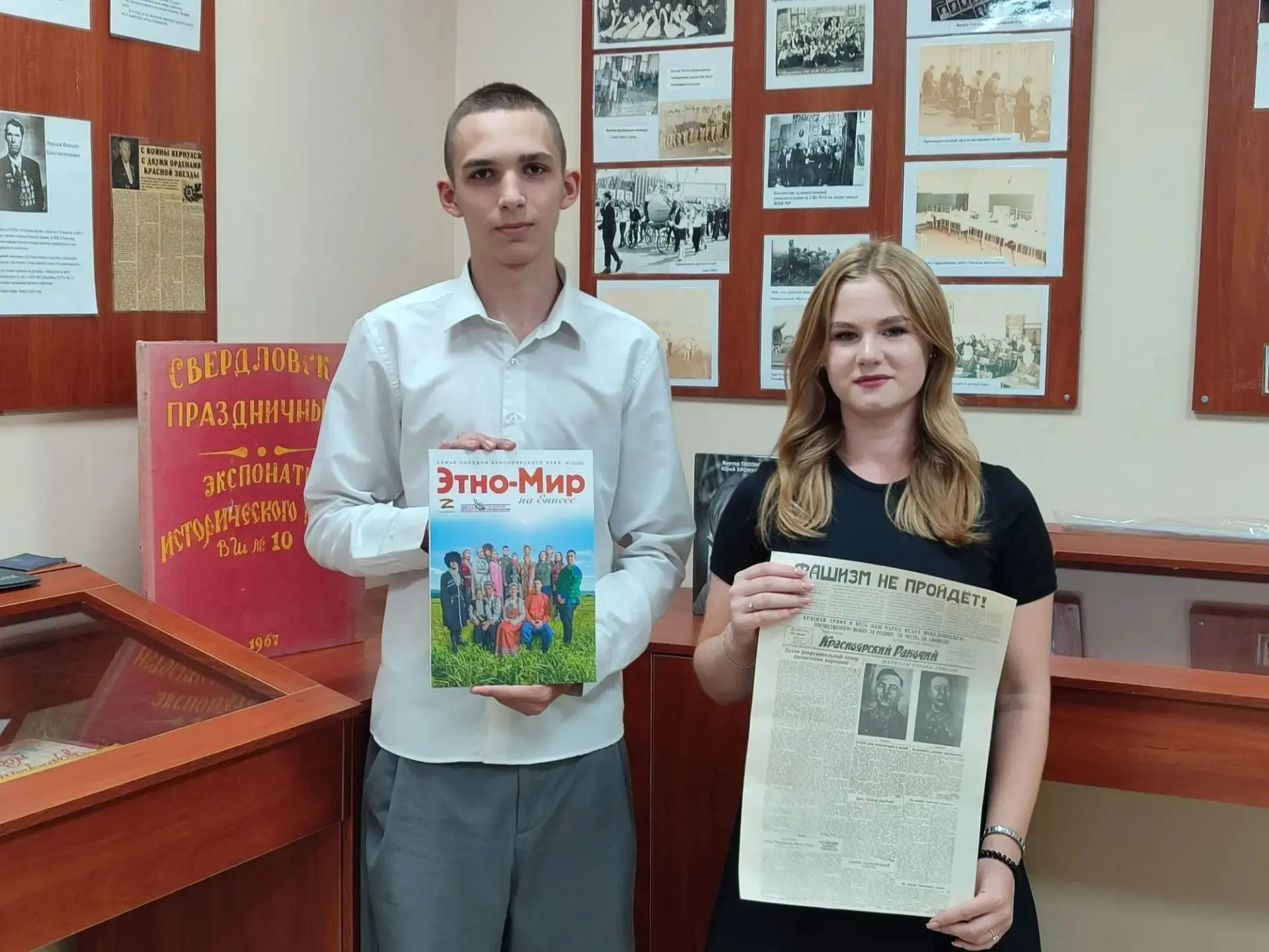 ИСТОРИЯ ОЖИВАЕТ: наша музейная комната пополнилась новыми экспонатами...