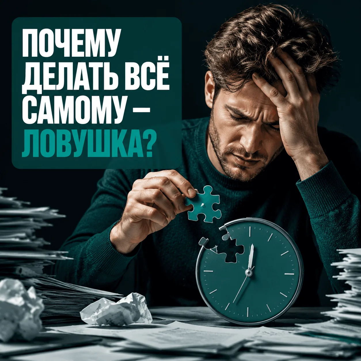 Вы платите двойную цену, когда решаете делать всё своими руками

Есть один паттерн, который встречае