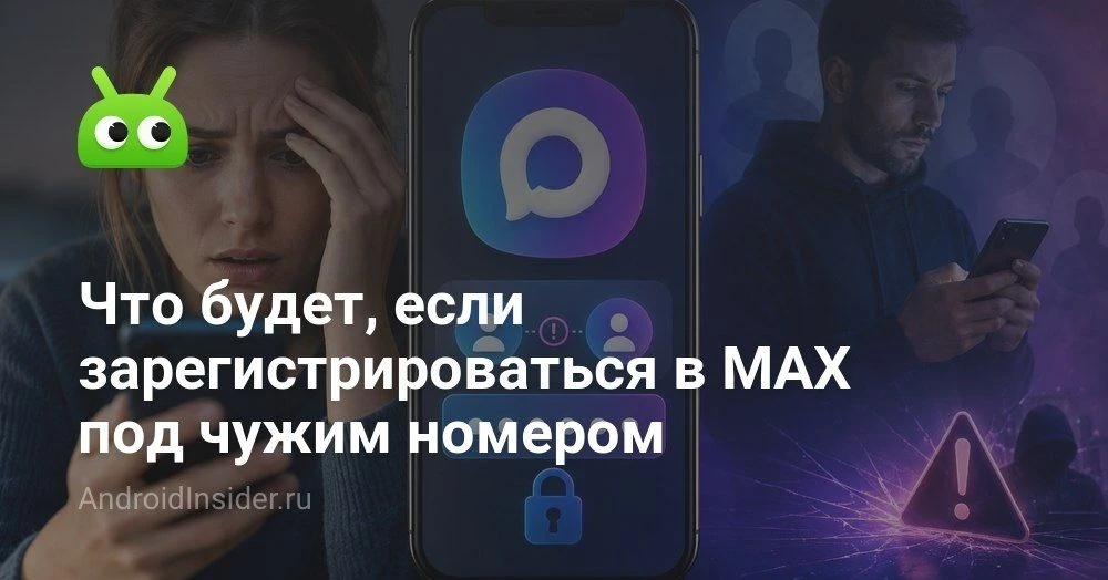 MAX и чужой номер телефона: что на самом деле происходит при такой регистрации
