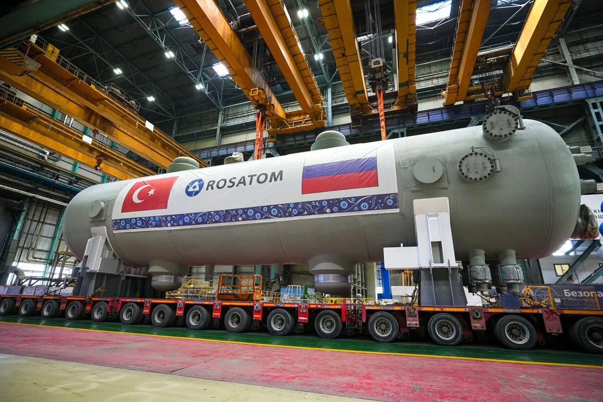 Машиностроители «Росатома» изготовили комплект инновационного оборудования для строящей...