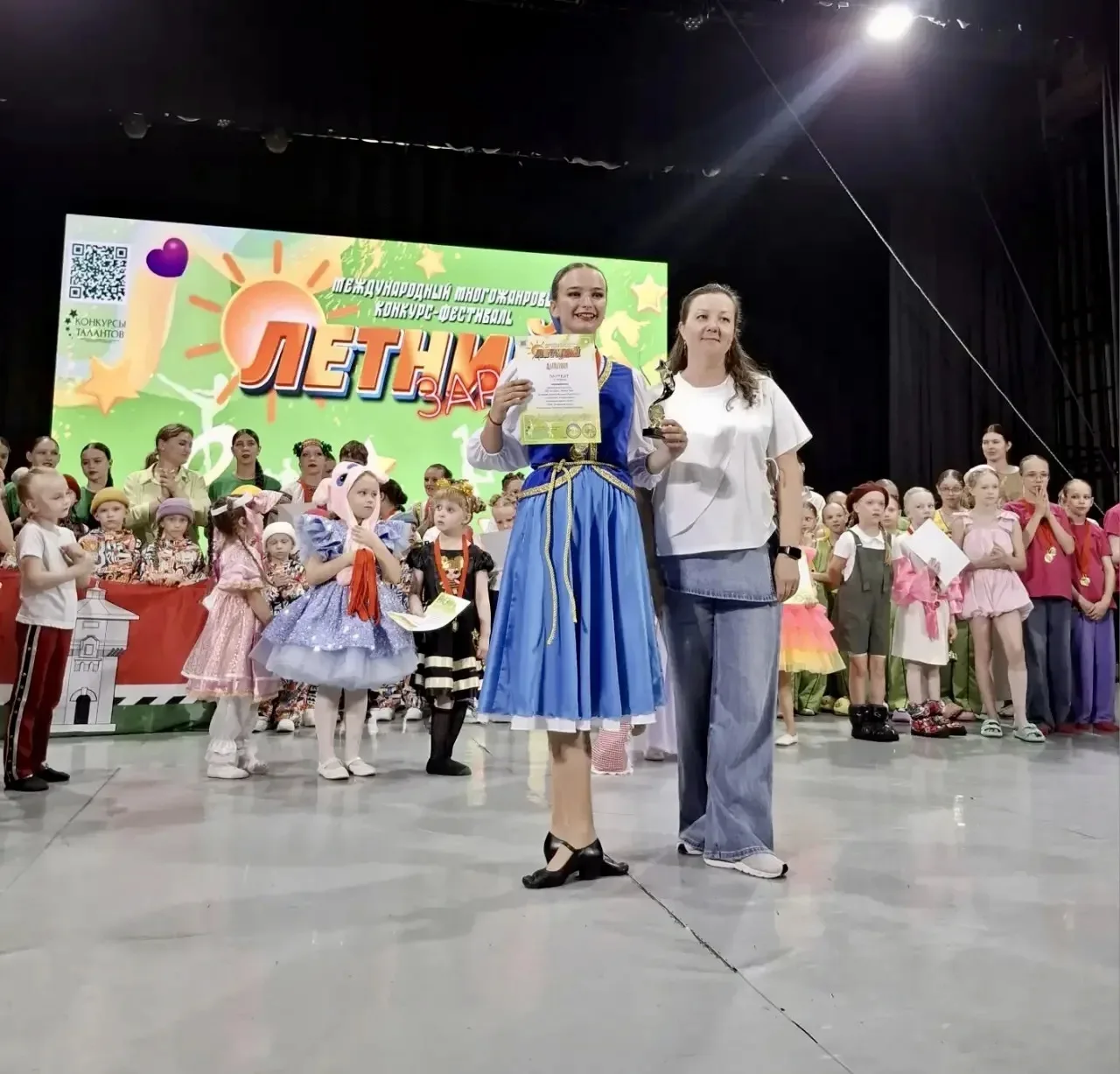 🥇7 июня в г. Тюмени состоялся Международный многожанровый конкурс-фестиваль «Летний заряд».
Учащаяс