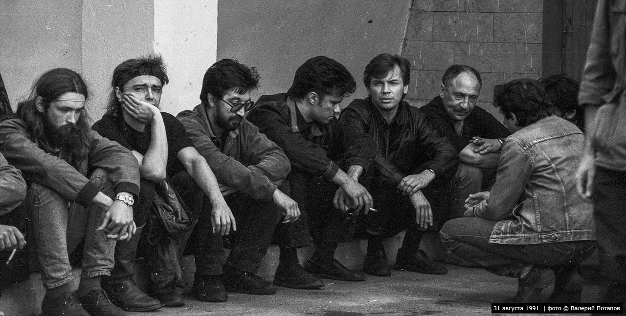 Прощание с Майком Науменко. 31 августа 1991 года.