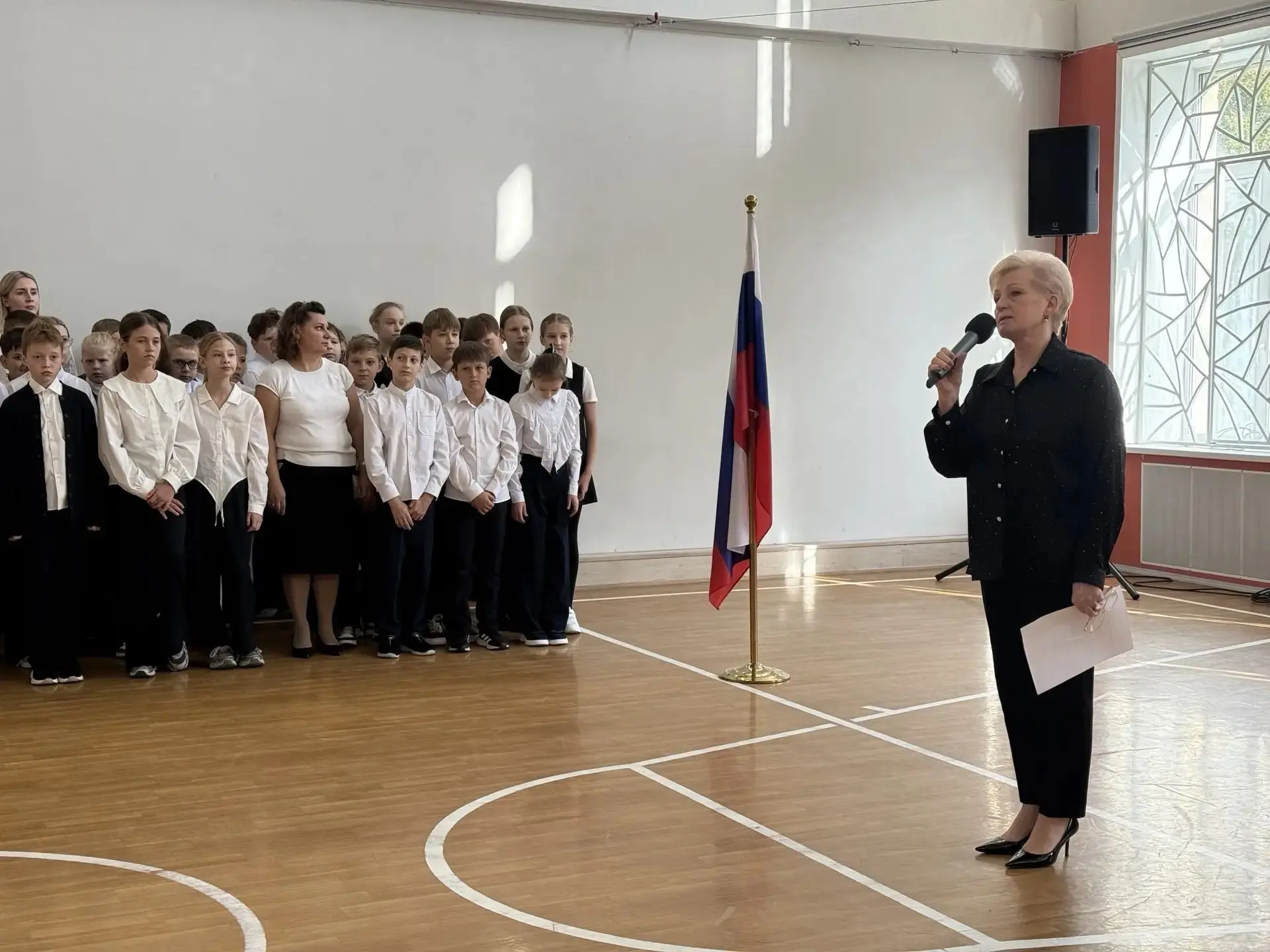 ⚡️Сегодня, 14 сентября, в Ногинской гимназии состоялась торжественная линейка для учащи...
