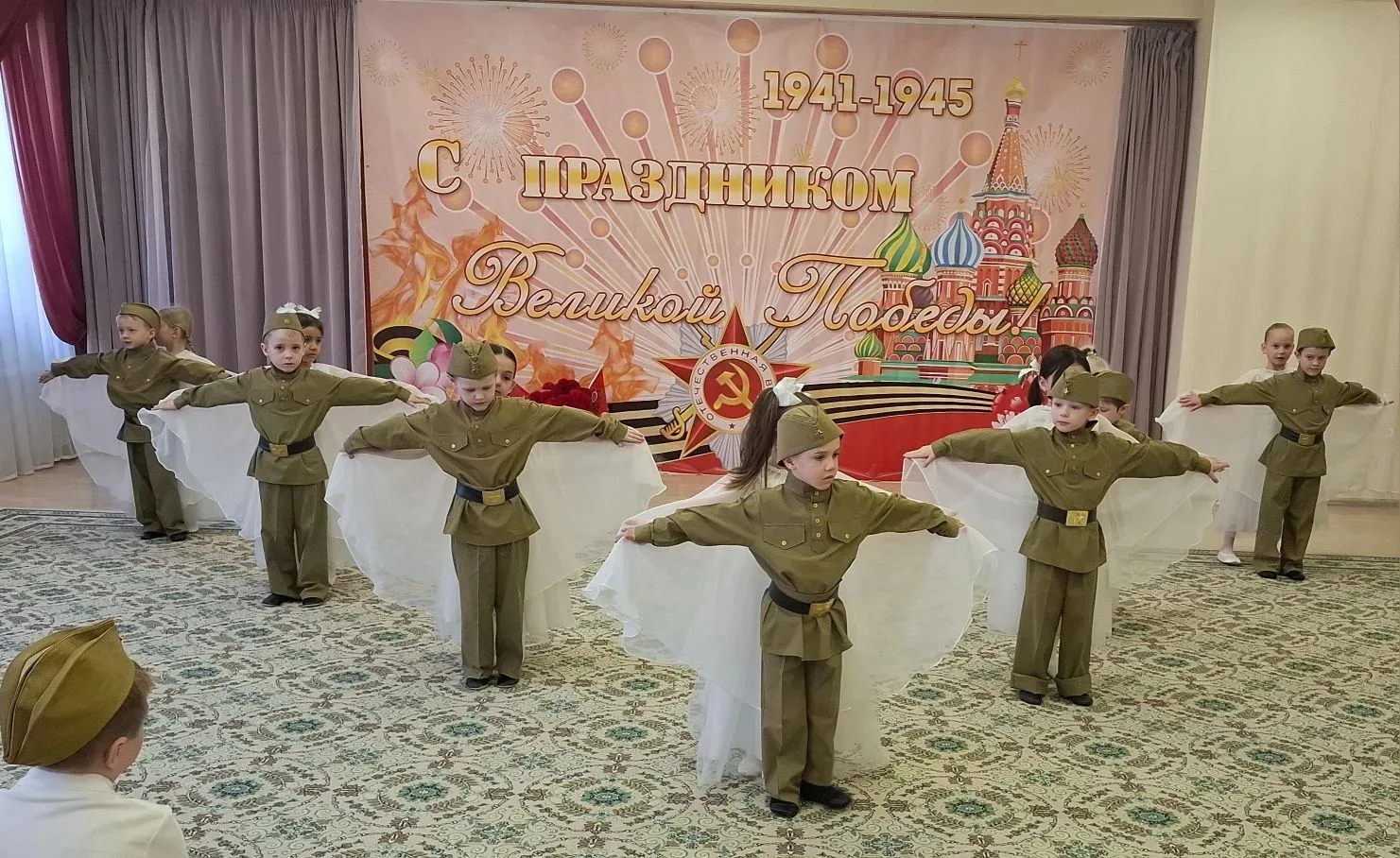 📝 «Помним, гордимся, благодарим»: проект, от которого захватывает дух!  В дошкольных отделениях МОУ 