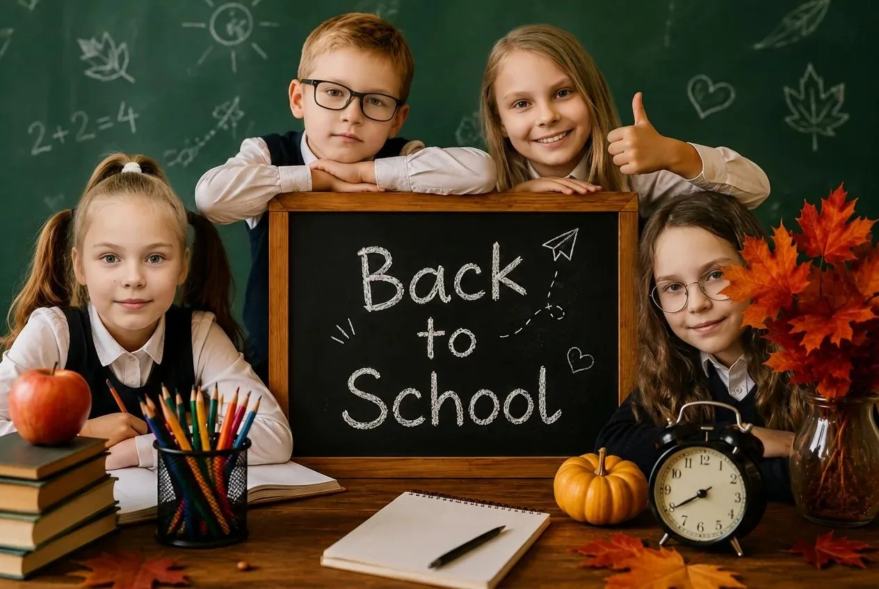 🎒🍂 С 1 сентября! С новым учебным годом!