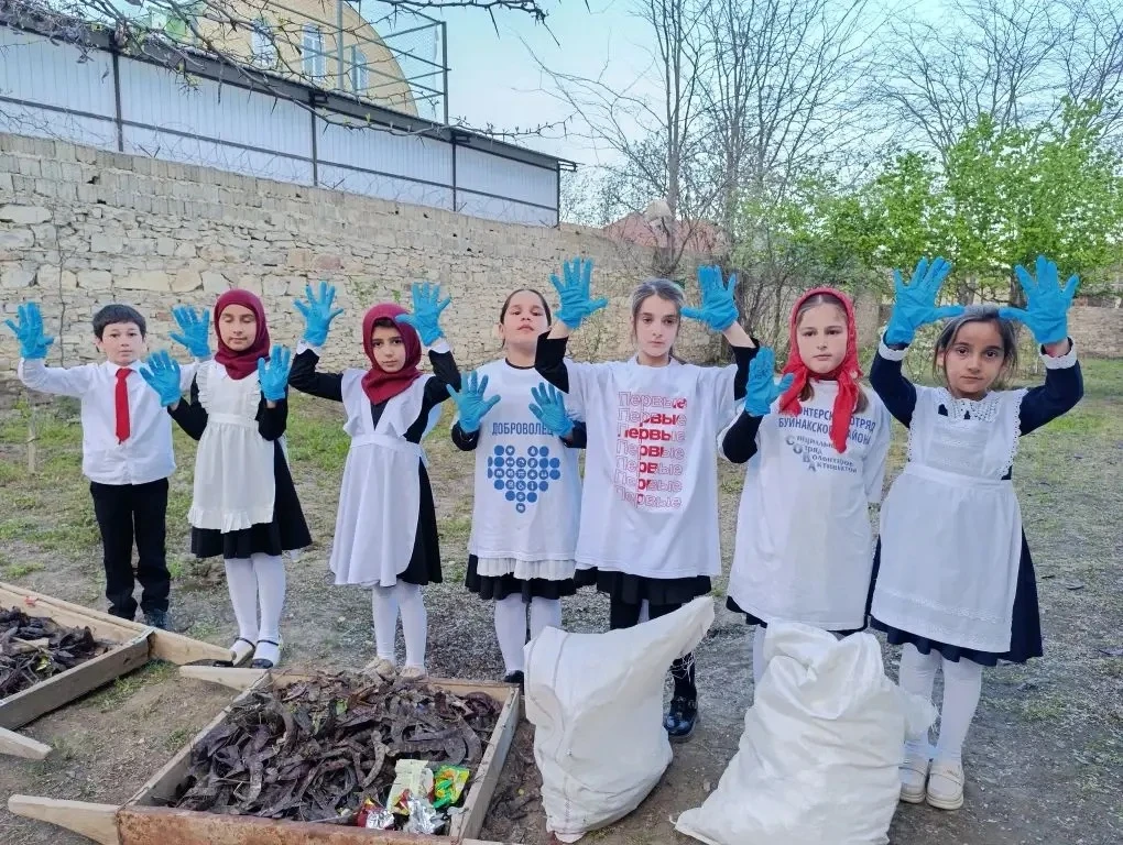 Чистота начинается с нас! 🌱 Сегодня наш Чиркейский образовательный центр стал частью большой общерес