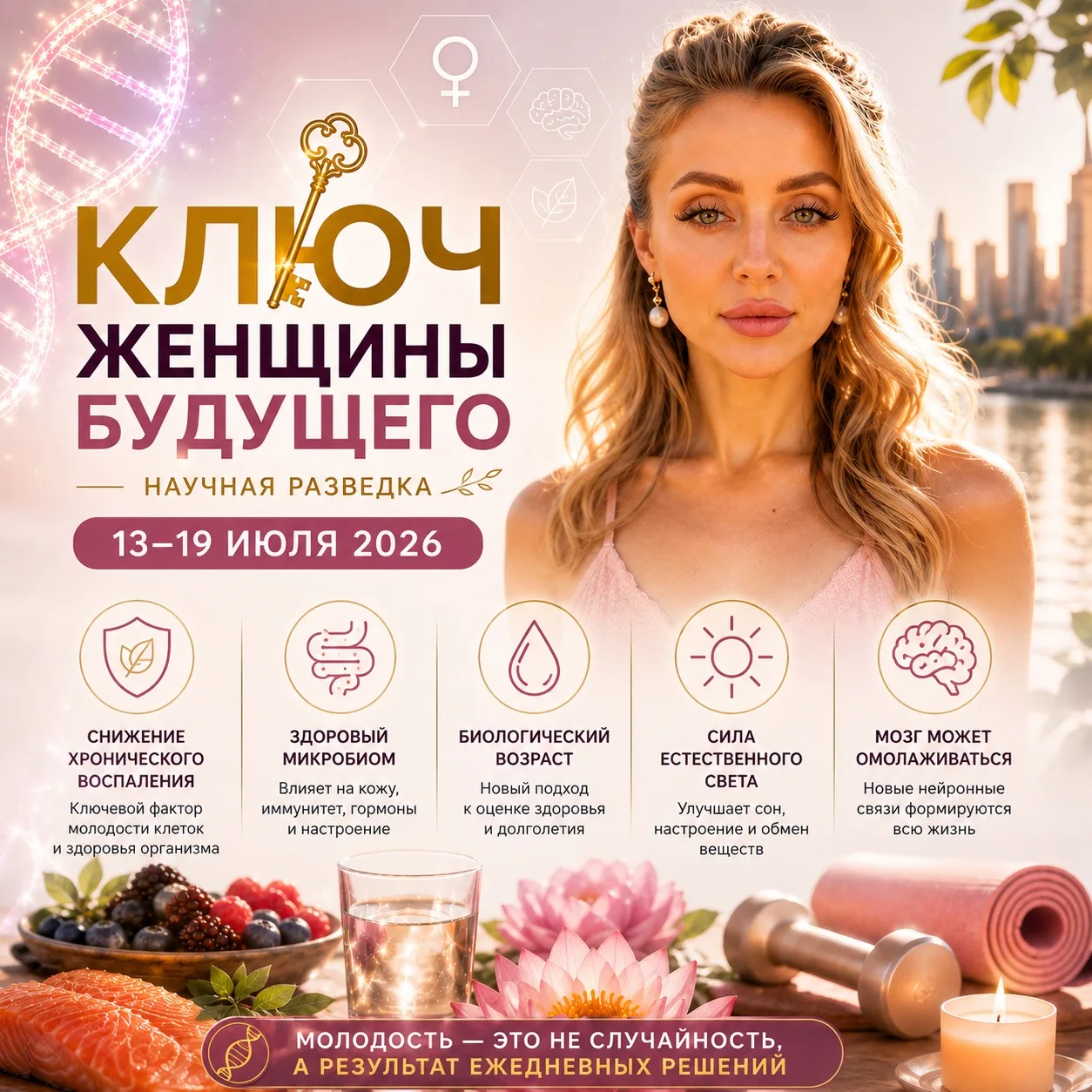 🧬 КЛЮЧ ЖЕНЩИНЫ БУДУЩЕГО 13-19 июля

Каждую неделю я изучаю новые исследования со всего мира и выбир