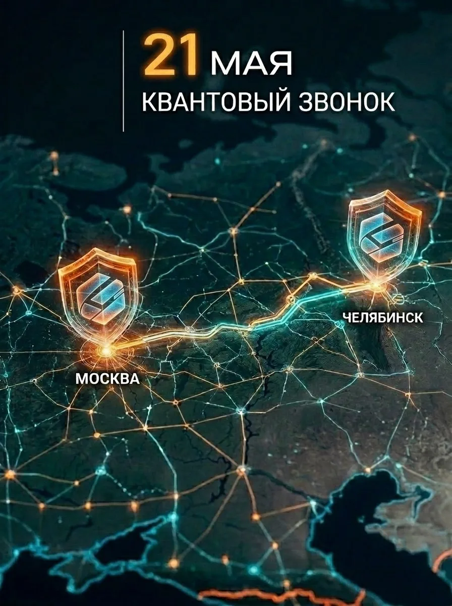 ⚡ Исторический сеанс квантовой связи: Москва - Челябинск