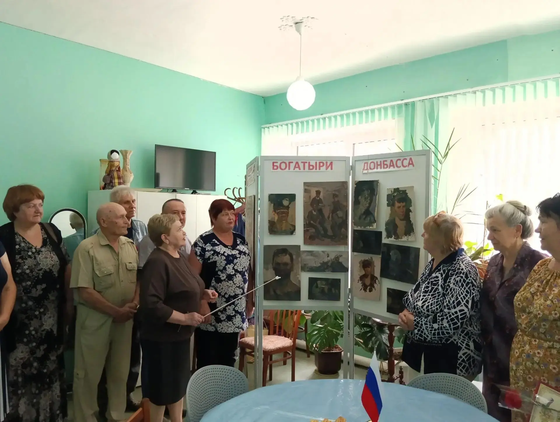 🖼️ 🏛️ Экскурсия по выставке картин И.З. Киселева «Богатыри Донбасса» 🏛️  🖼️