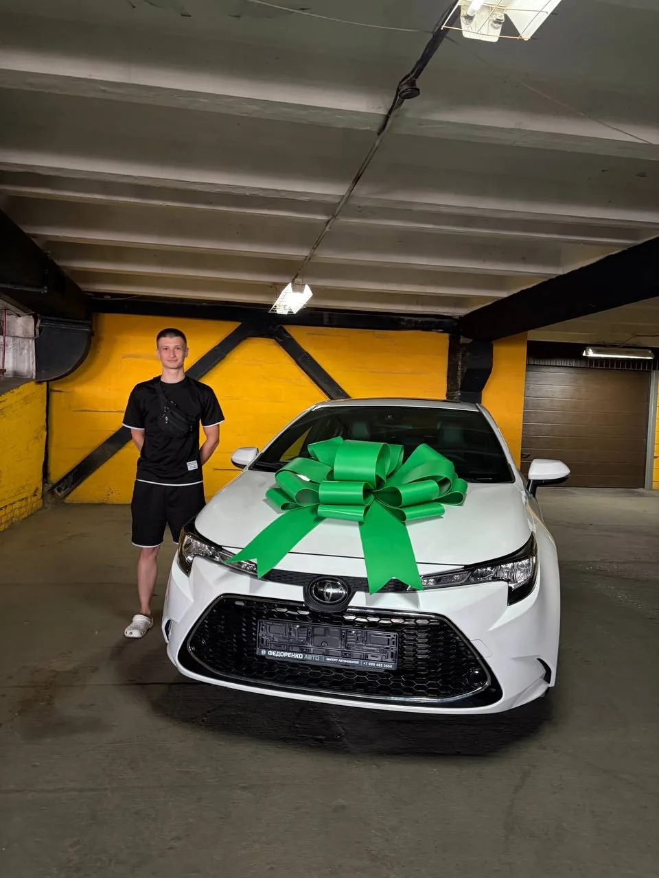 Toyota Levin уже у своего владельца!