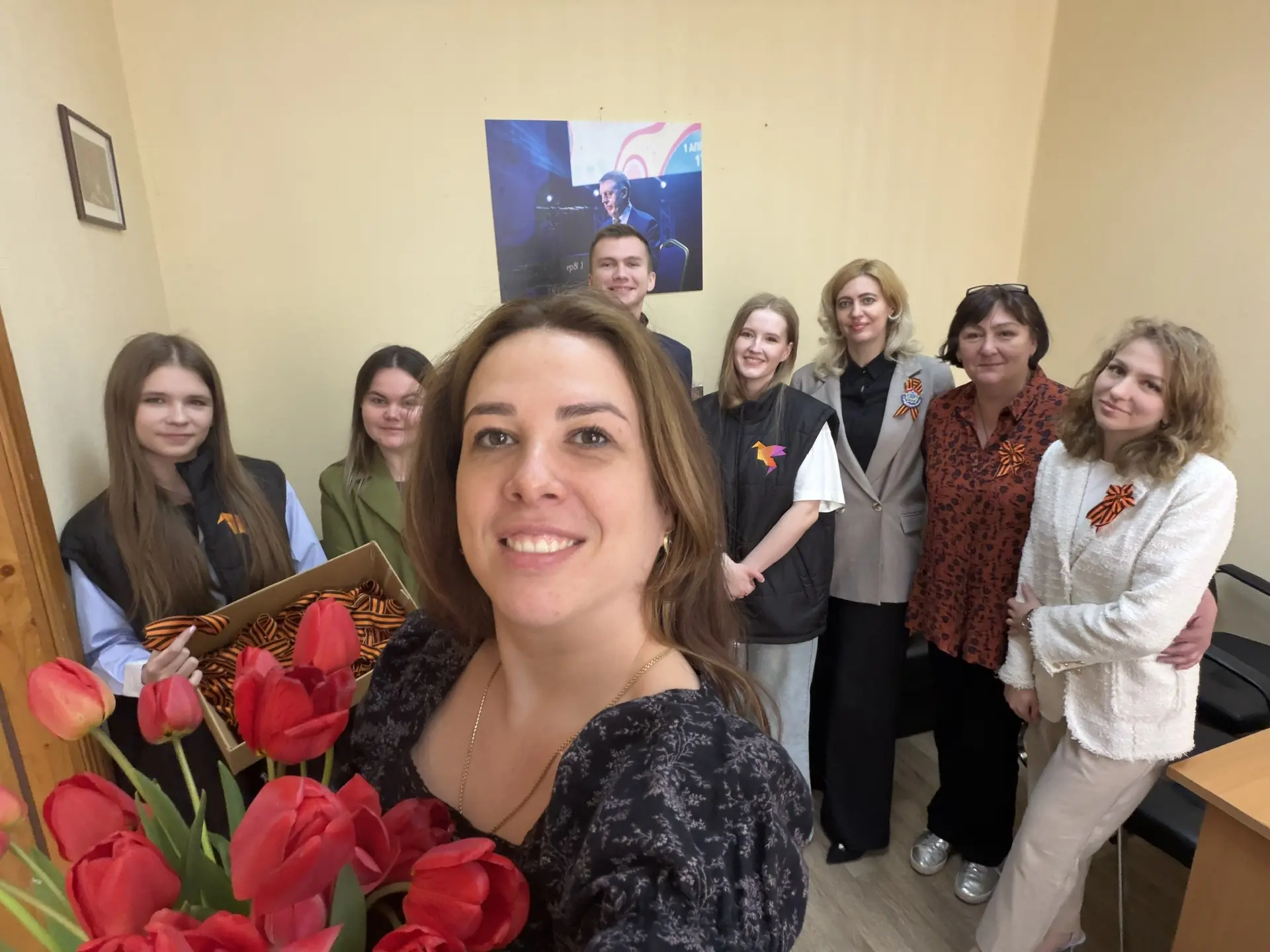 Сегодня наш волонтерский центр запустил акцию «Георгиевская лента»! Зашли к нам)
