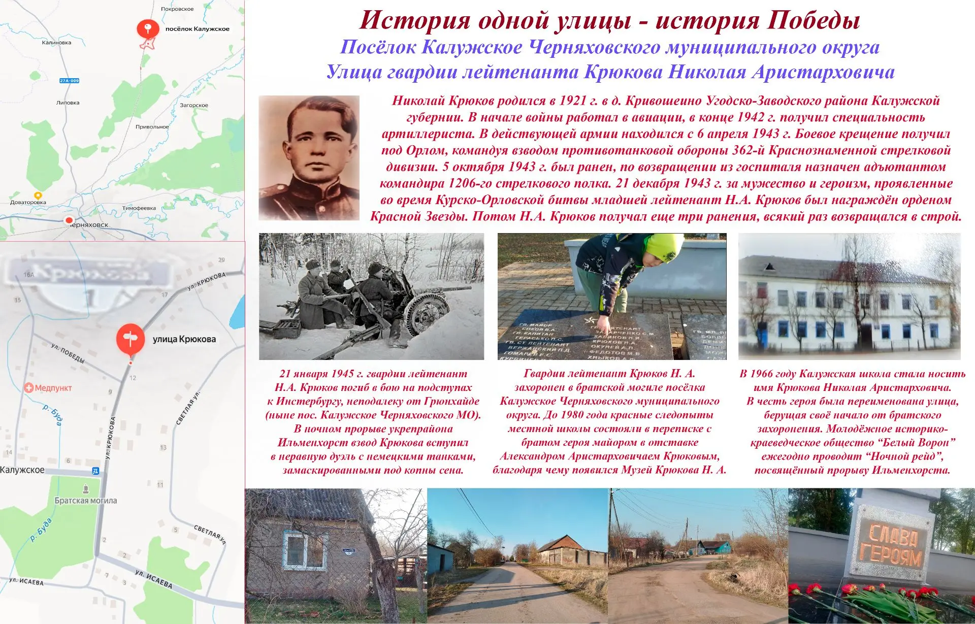 Улицы, названные в честь героев Великой Отечественной войны — это не просто географические ориентиры