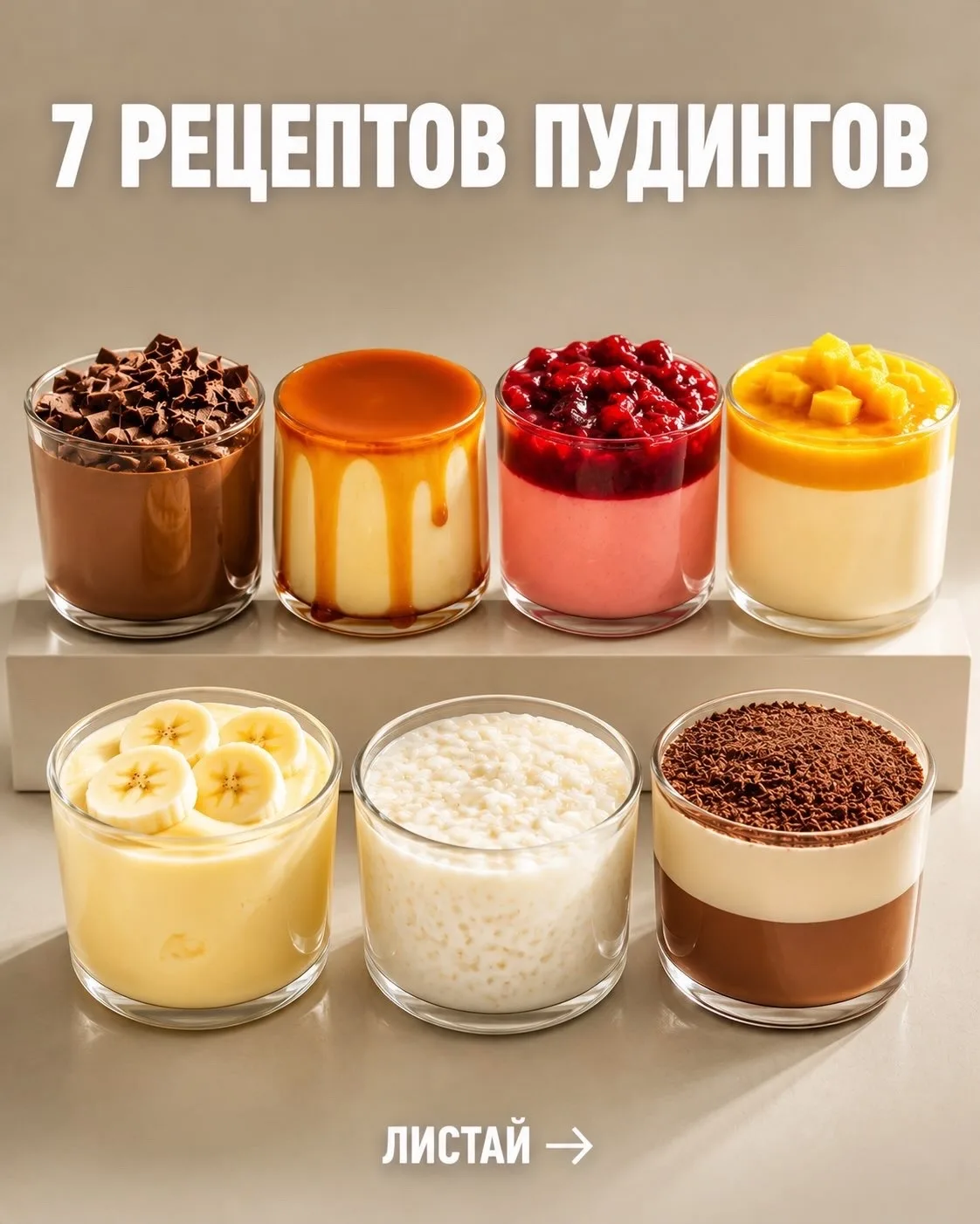 ПУДИНГИ 🍮