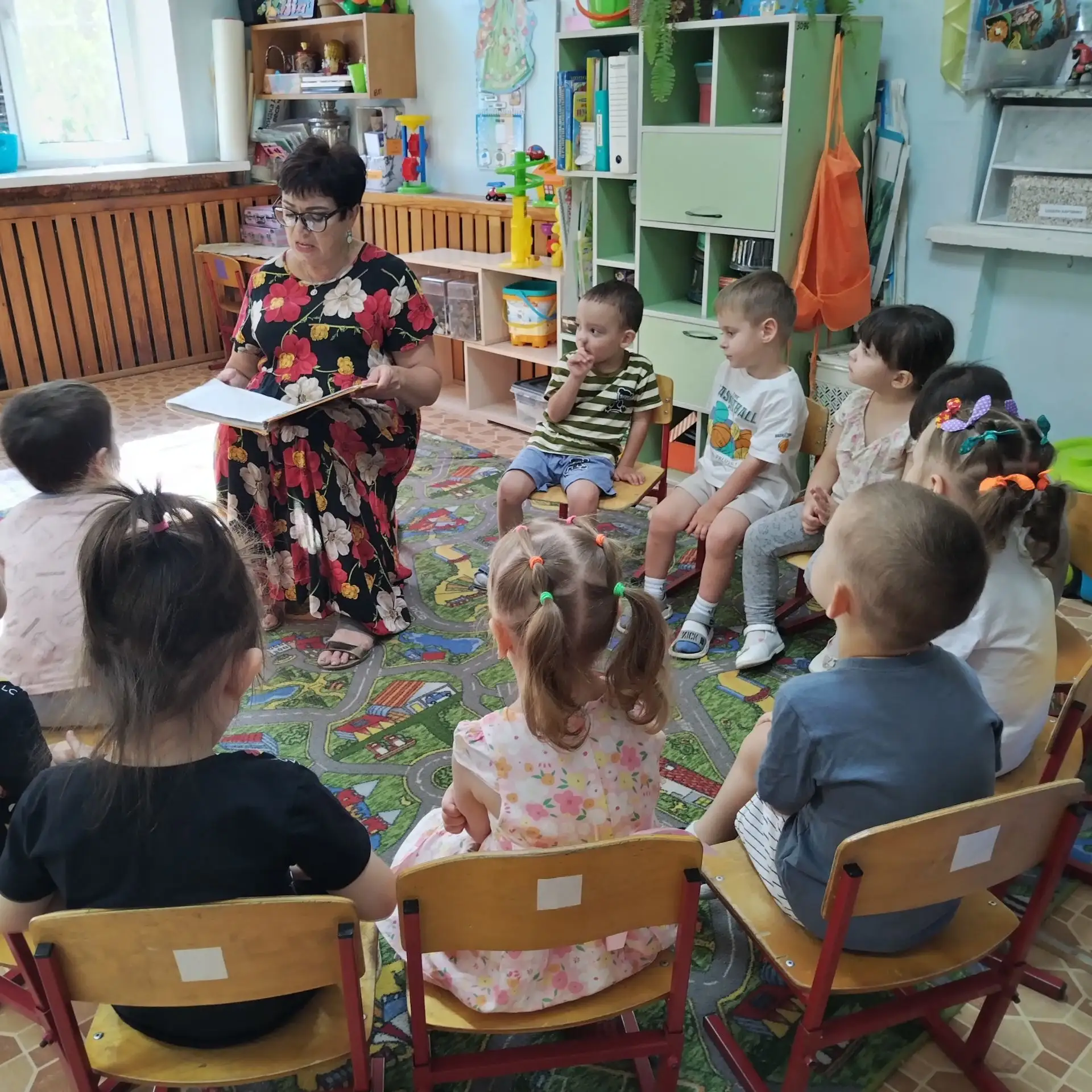 В рамках Года дошкольного образования и нашего проекта «Сказки народов России» ребята из группы «Род