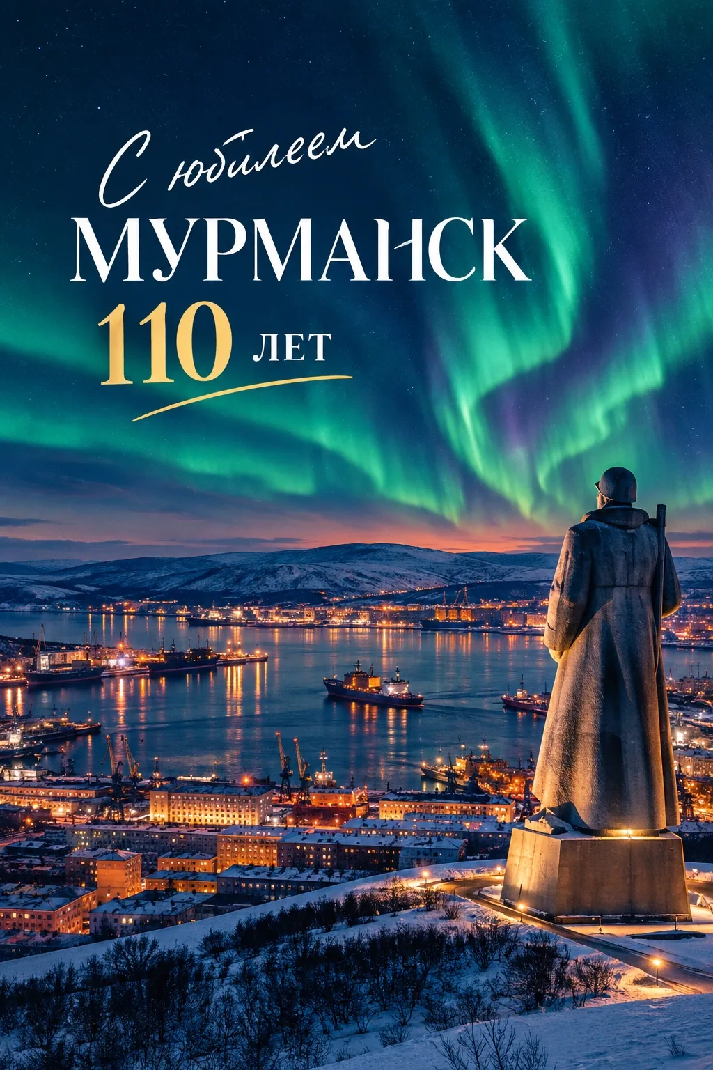 С днём рождения, Мурманск! 110 лет!