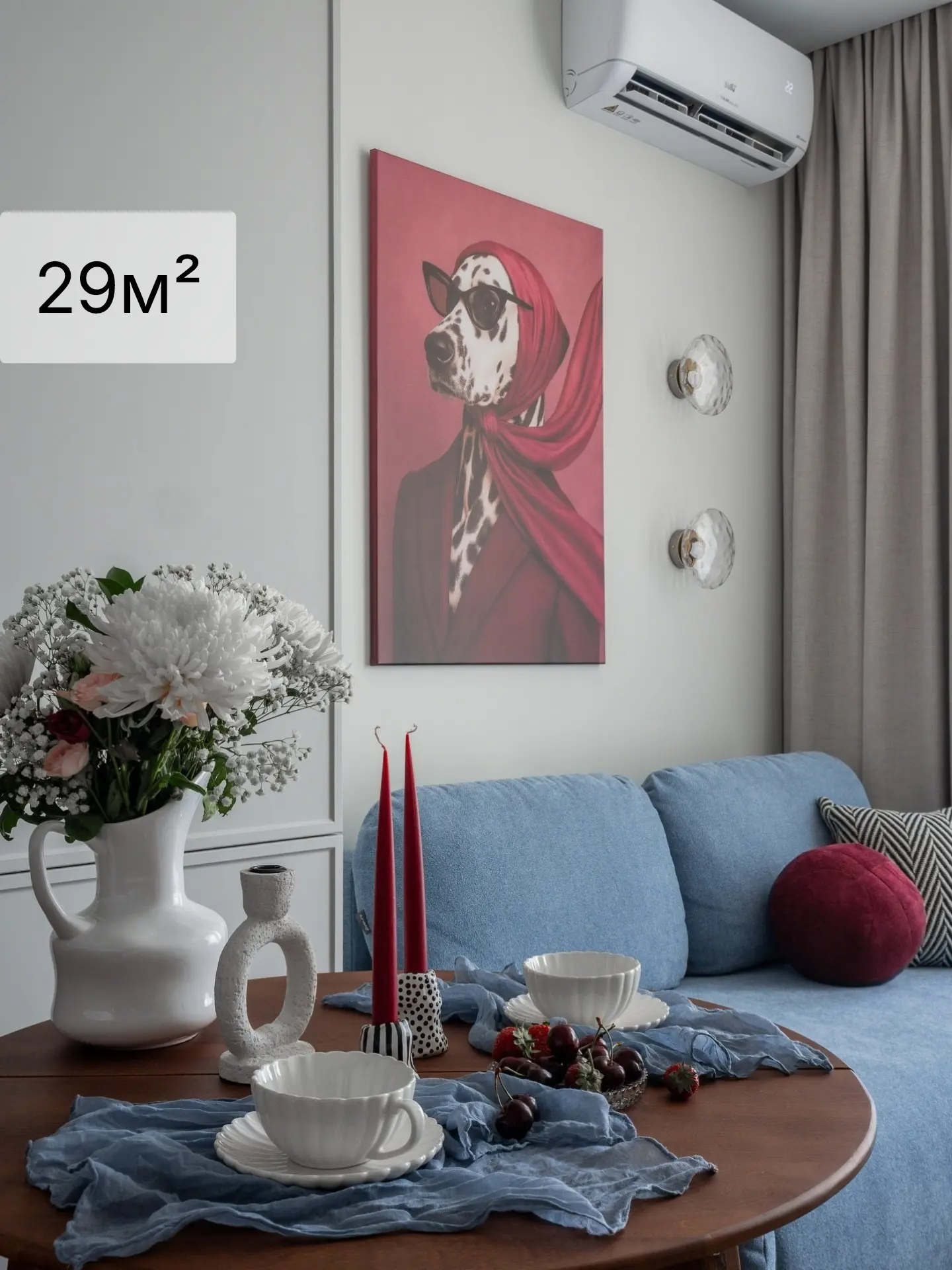 29,8 м² квартира для долгосрочной аренды
ЖК MyPriority Дубровка
• Автор проекта: Анастасия Бочкарёва