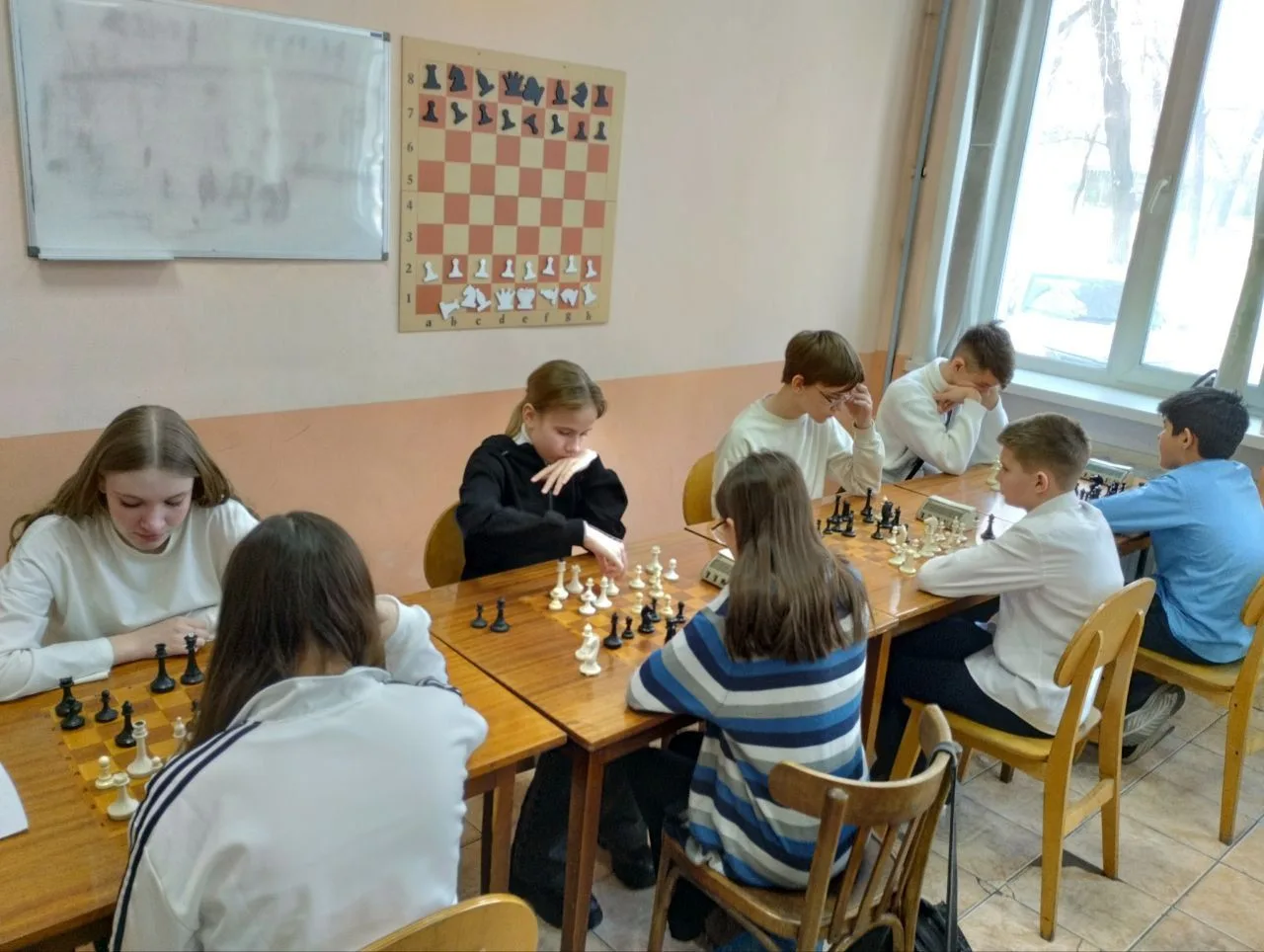 🏆 ПОБЕДА ЗА НАШИМИ ШАХМАТИСТАМИ! 🏆  Команда МАОУ «СОШ №110» заняла 1 место в дивизиональном этапе ре