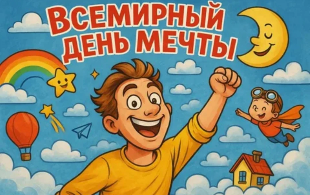 Сегодня 28 августа — Всемирный день мечты.