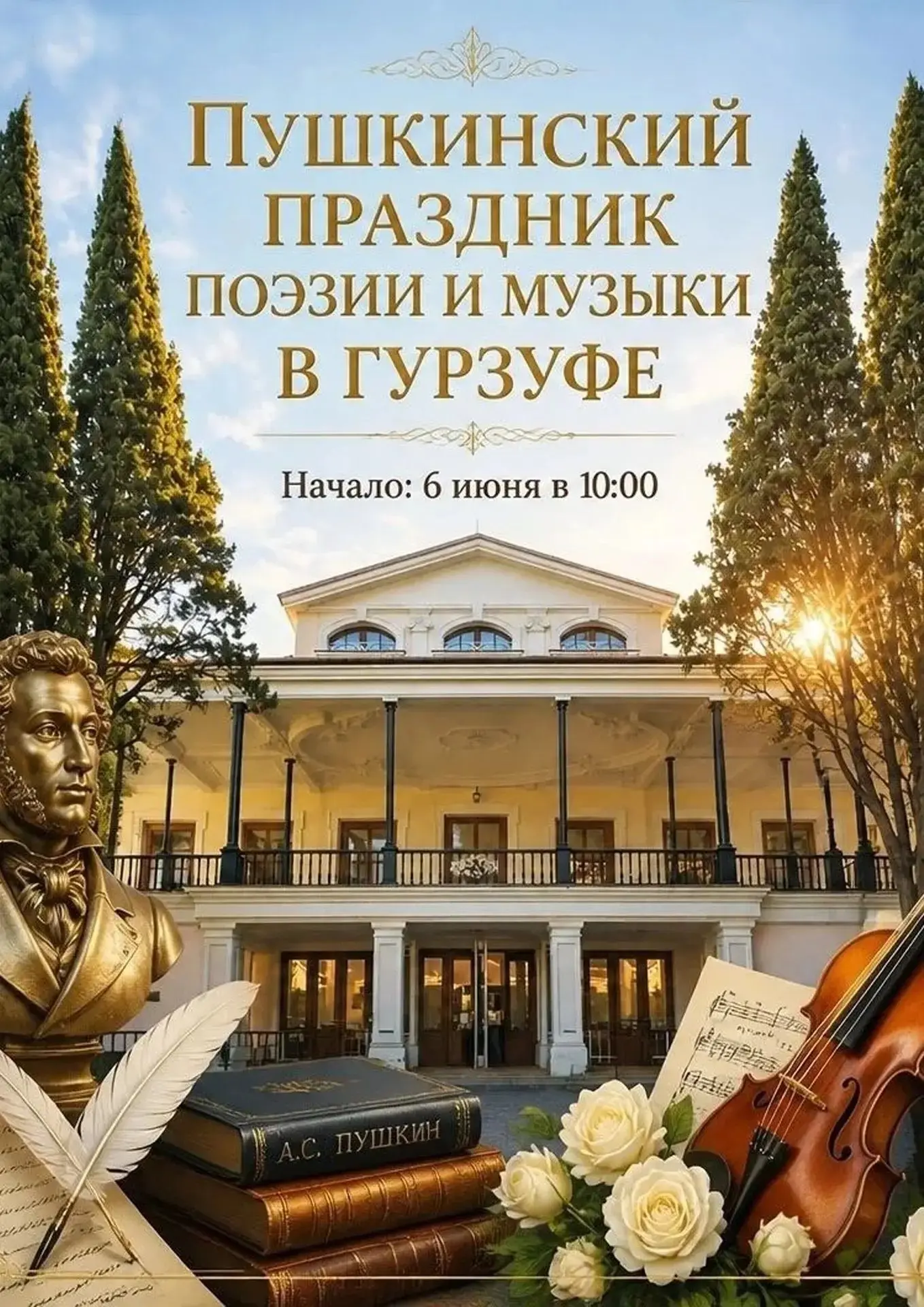 ✨🏛Праздничный концерт, мастер-классы, марафон поэзии и театральная постановка: как Гур...