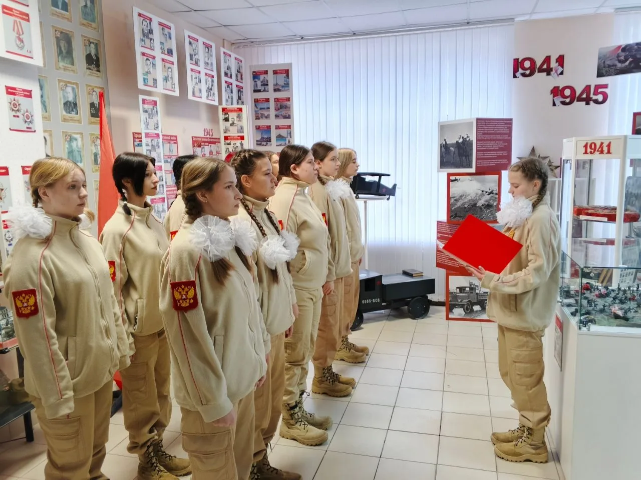 В парадном расчёте – лучшие