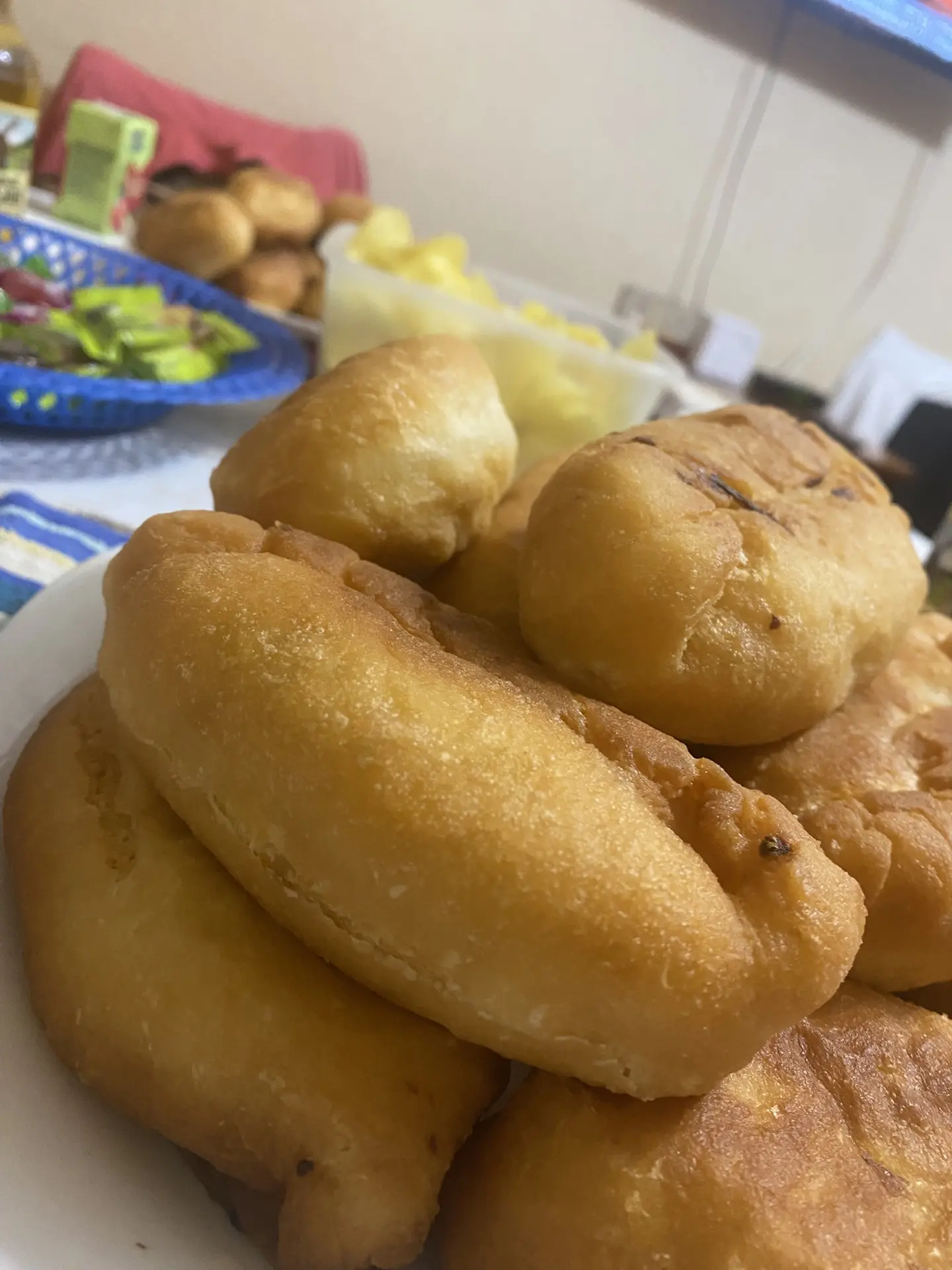 Вот такие вкусные пирожки меня сегодня встречали 🤗