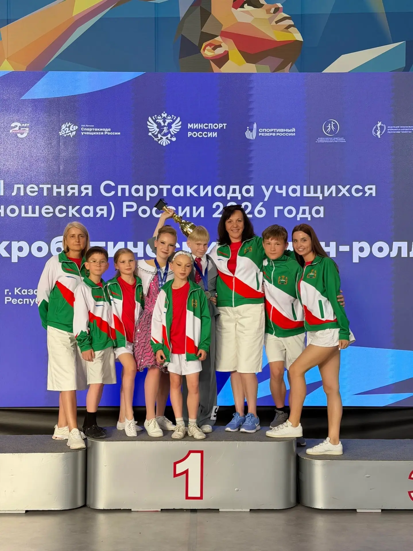 🏆 Прошел финал Спартакиады учащихся (юношеская) России 2026 по акробатическому рок-н-р...