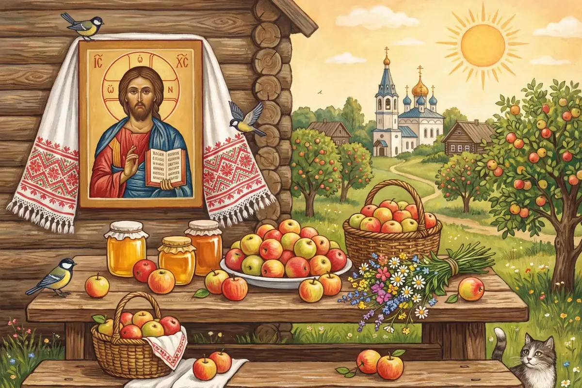 Яблочный Спас – один из известных августовских праздников, который сочетает православны...