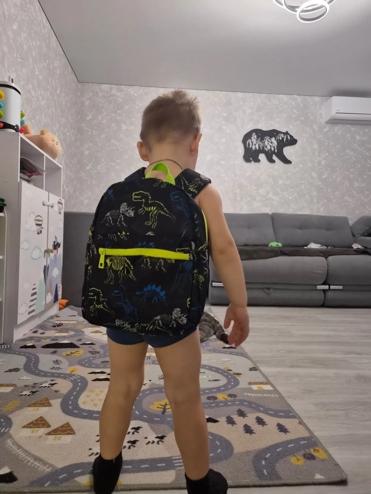 Рюкзак тоже в садик прикупили🤪