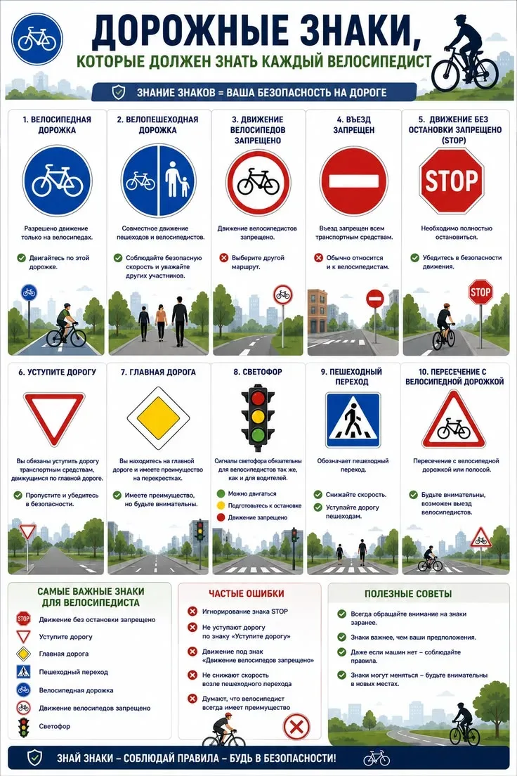 Внимание, дети-велосипедисты!