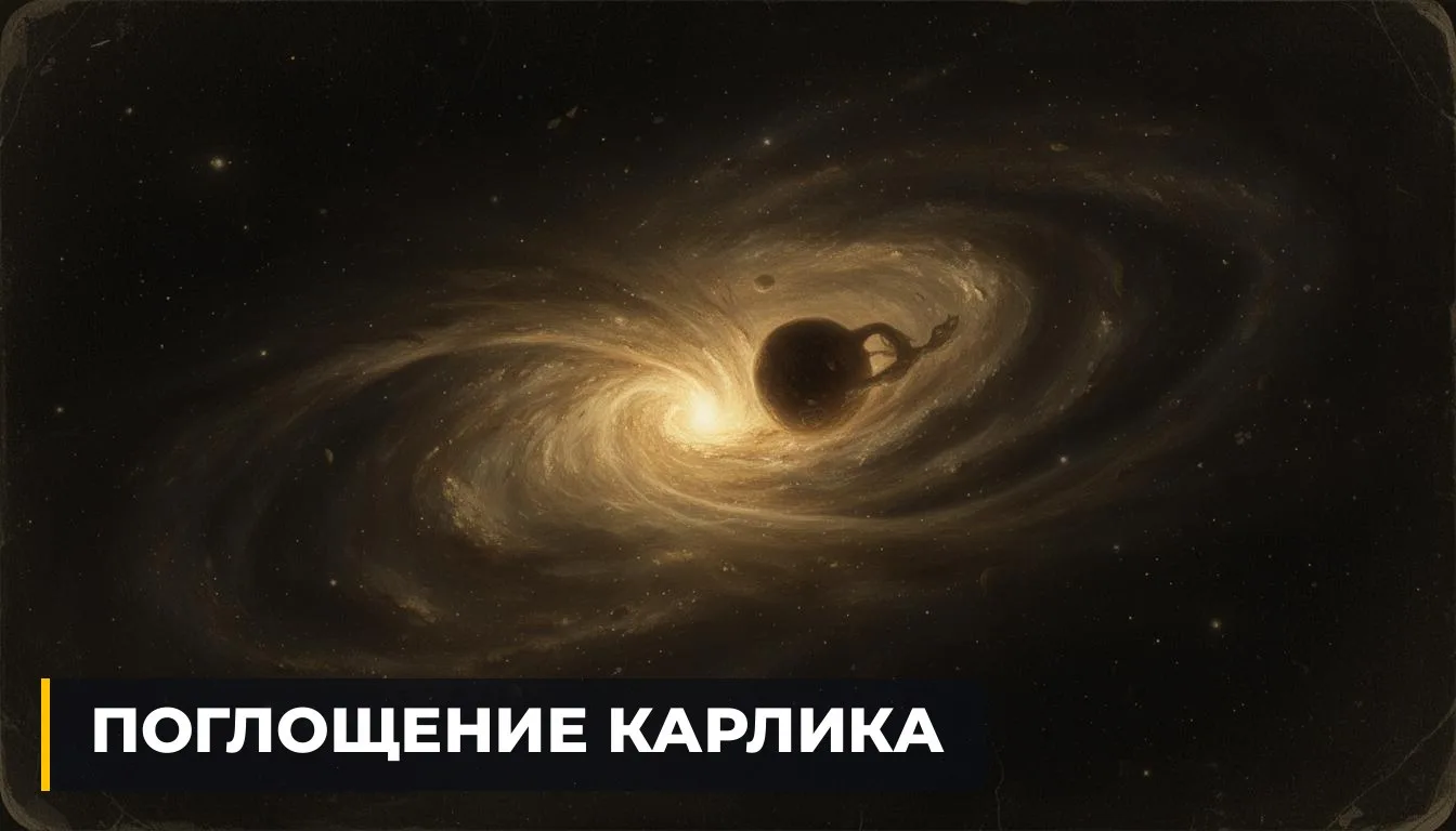 🌌 ЗВЕЗДА В 300 СВЕТОВЫХ ГОДАХ ПОЕДАЕТ КОРИЧНЕВЫЙ КАРЛИК