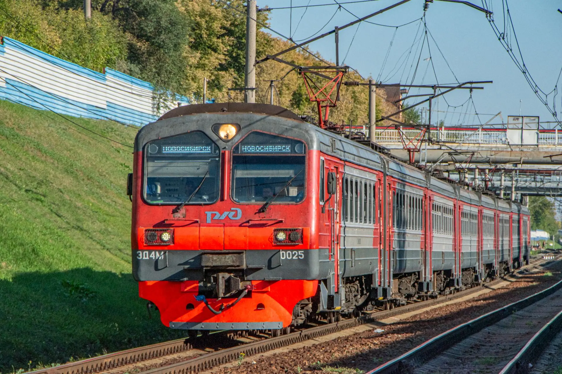 ЭД4М 0025 в Новосибирске