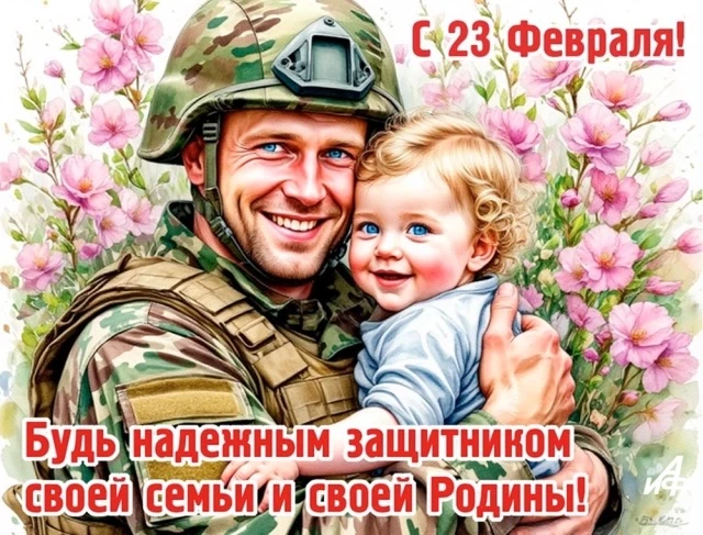 Дорогие мужчины, уважаемые коллеги, примите самые наилучшие поздравления с праздником, ...