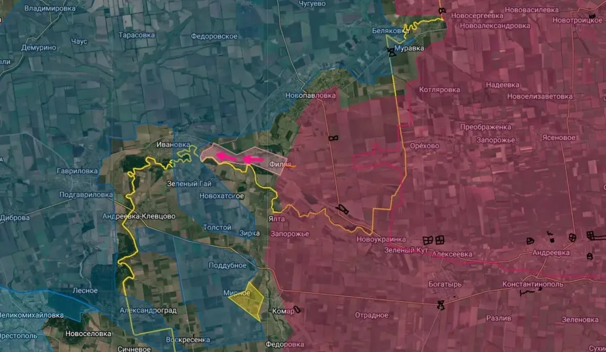 ❗️ Днепропетровская область. Бойцы 41-й армии вернули под контроль восточную часть села...