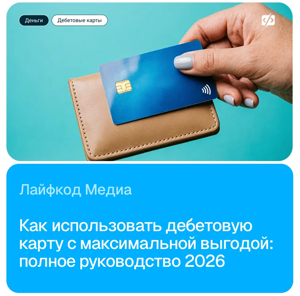 Дебетовая карта в 2026 — это не «пластик», а инвестиционный инструмент. 📈Пока вы прост...
