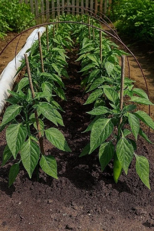🌶️ Подкормка перца по фазам роста