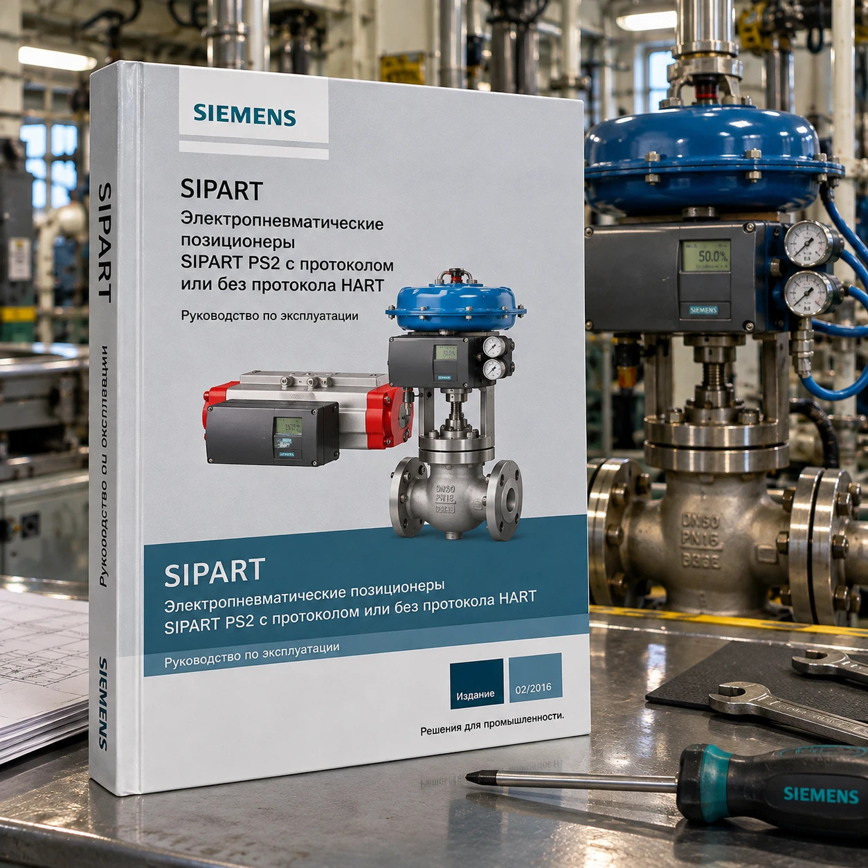 Siemens SIPART PS2 — руководство по эксплуатации электропневматических позиционеров