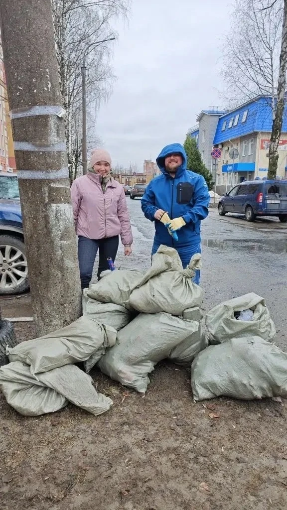 Дождливая погода - не преграда для добрых дел!❤🌧  Сегодня, 9 апреля, в Йошкар-Оле проходит общегород