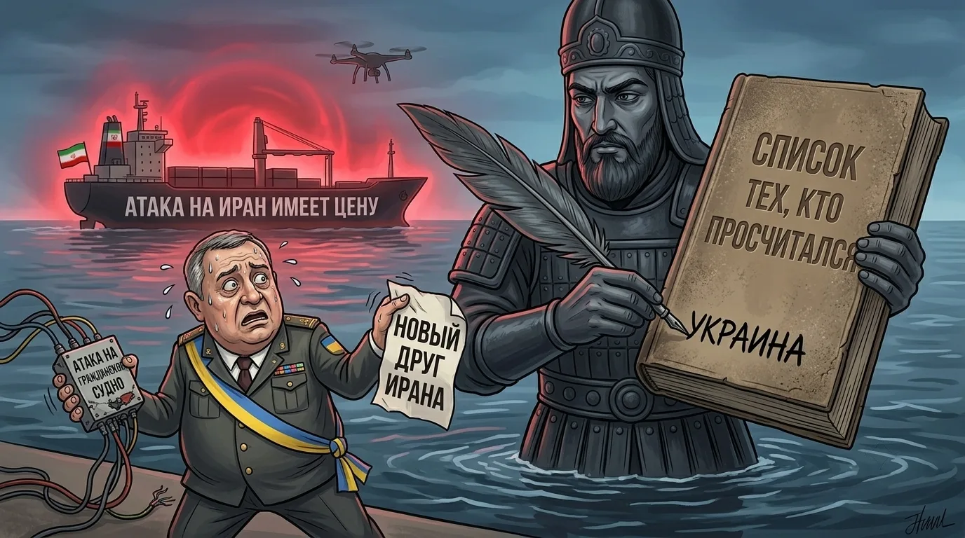 УКРАИНА – НОВЫЙ ДРУГ ИРАНА

После того как украинский дрон атаковал иранское гражданское судно, глав