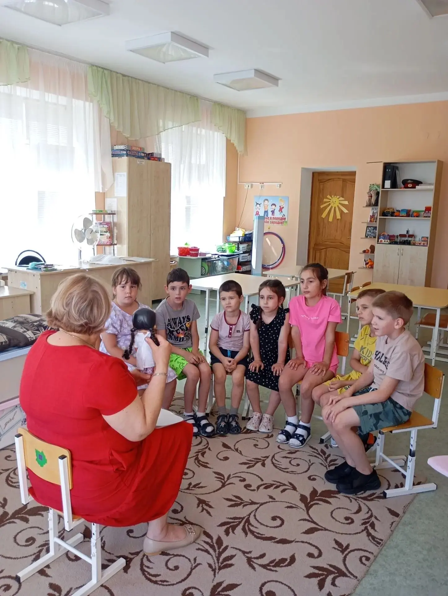 Сегодня в старшей группе компенсирующей направленности для детей с ТНР  прошел день доктора Айболита