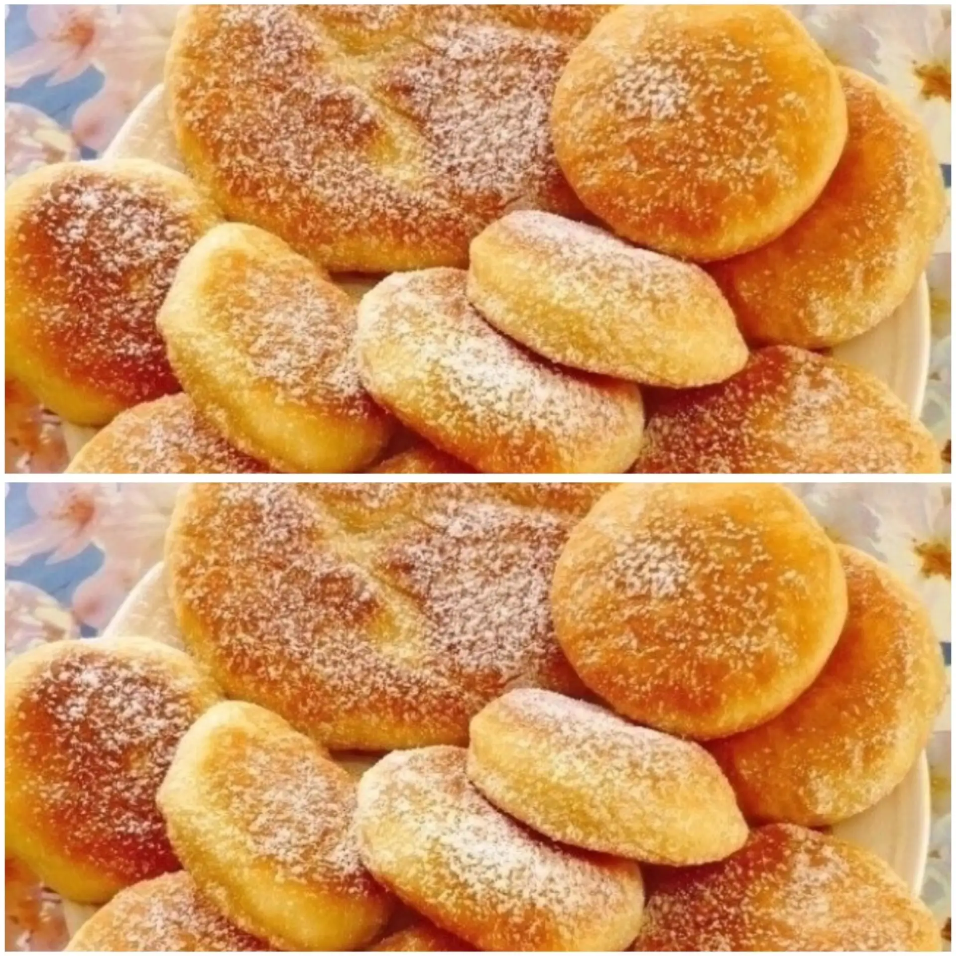 Пышки на сметане по бабушкиному рецепту 😘