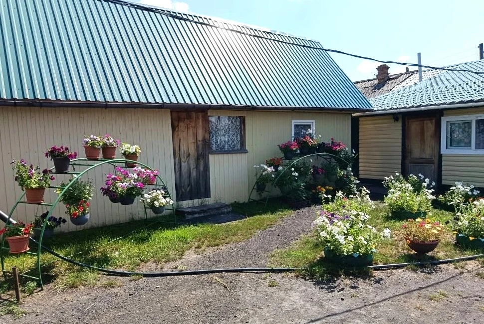 🌸 Место силы и красоты у входа в дом и  баньку 🤍