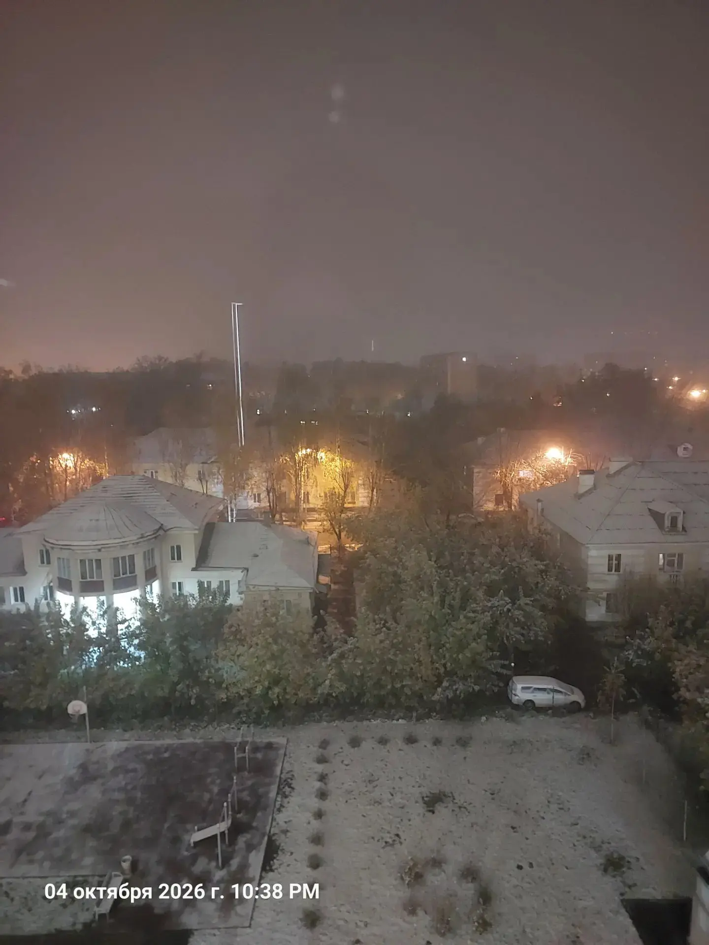 Еще вечернего снега на Компрессорном