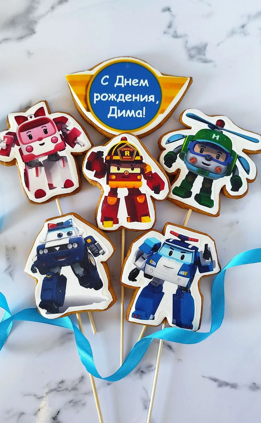 Медово- имбирные пряники для декора торта🎂👍 Спасибо за заказ 🌺