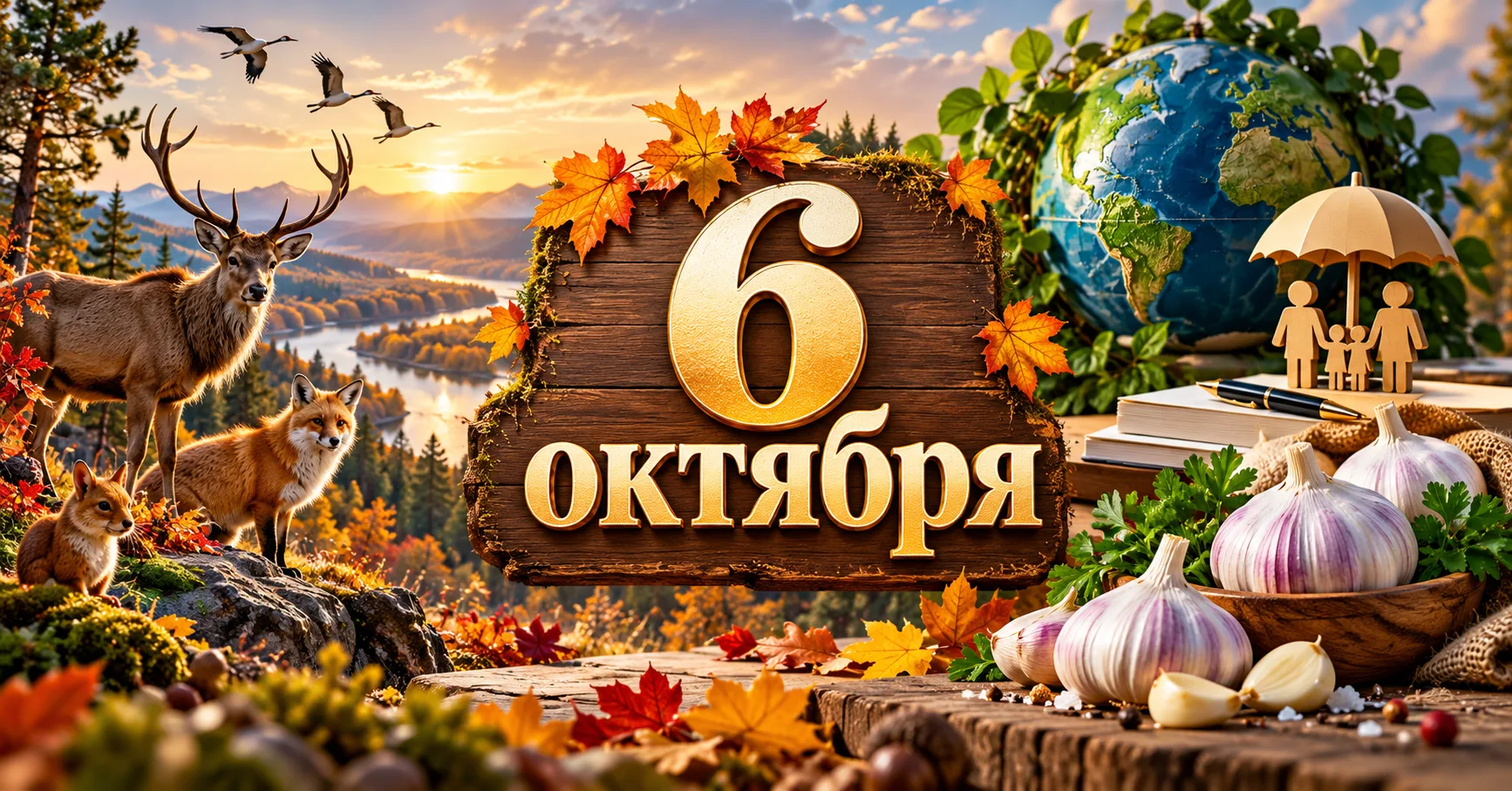 Сегодня 6 октября - вторник, 279-й день года