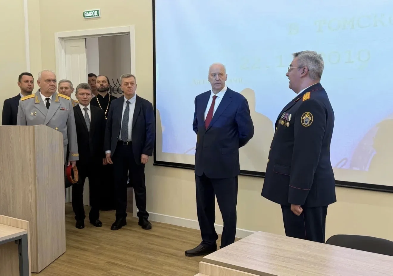 Сегодня с Председателем Следственного комитета Российской Федерации Александром Ивановичем Бастрыкин