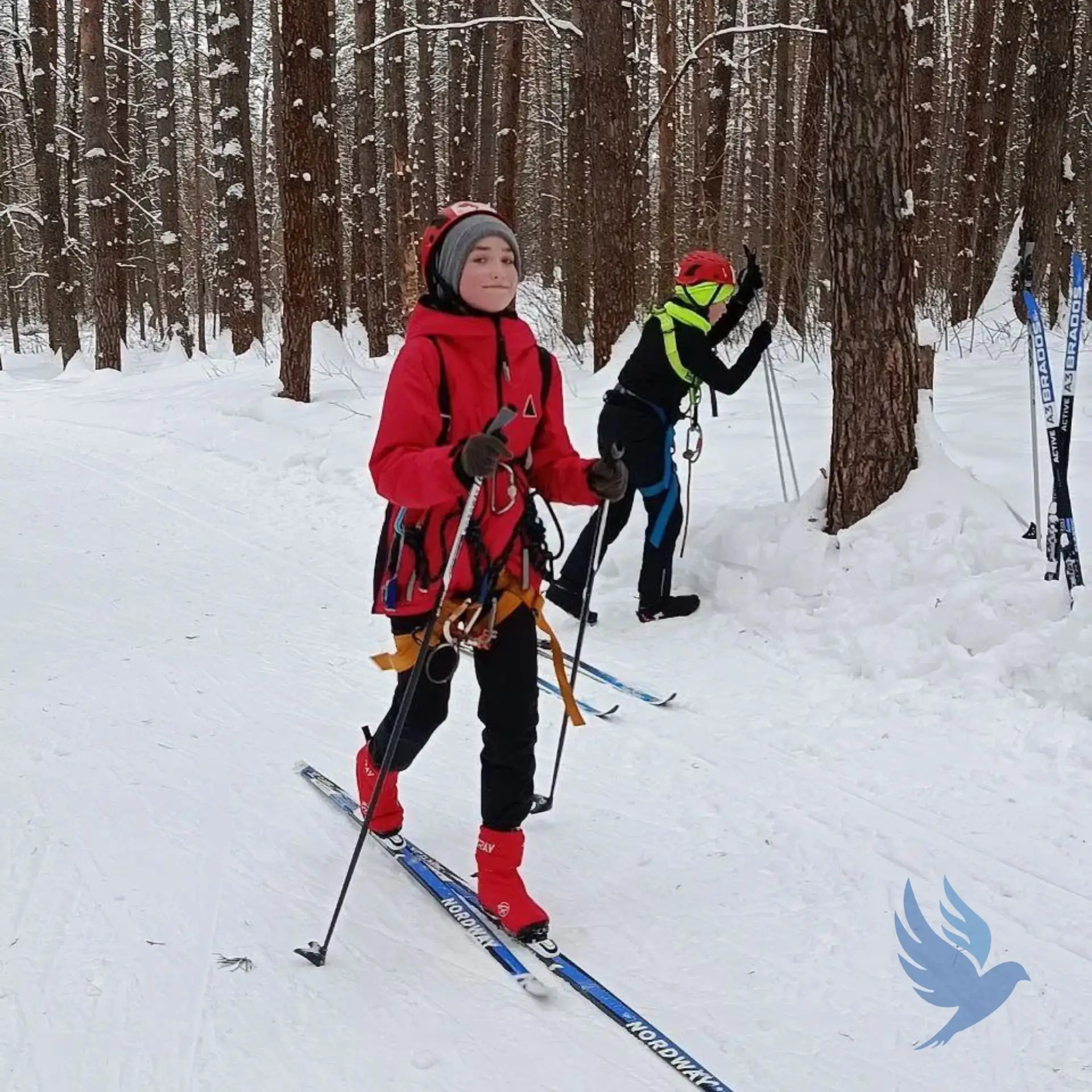 ⛷️ Спортивные сборы наших туристов  Каникулярная неделя для участников школьного турклуба прошла акт