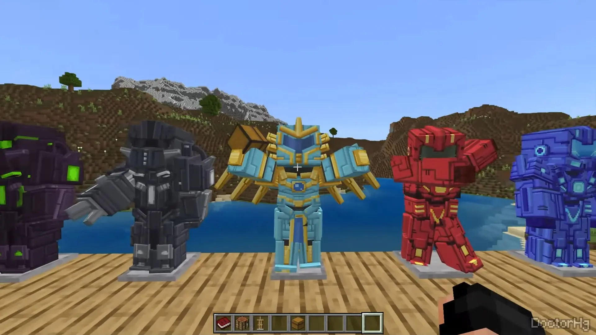 Advanced Power Suits Addon (1.21)   Позволяет игрокам создавать и носить научно-фантастическую броню