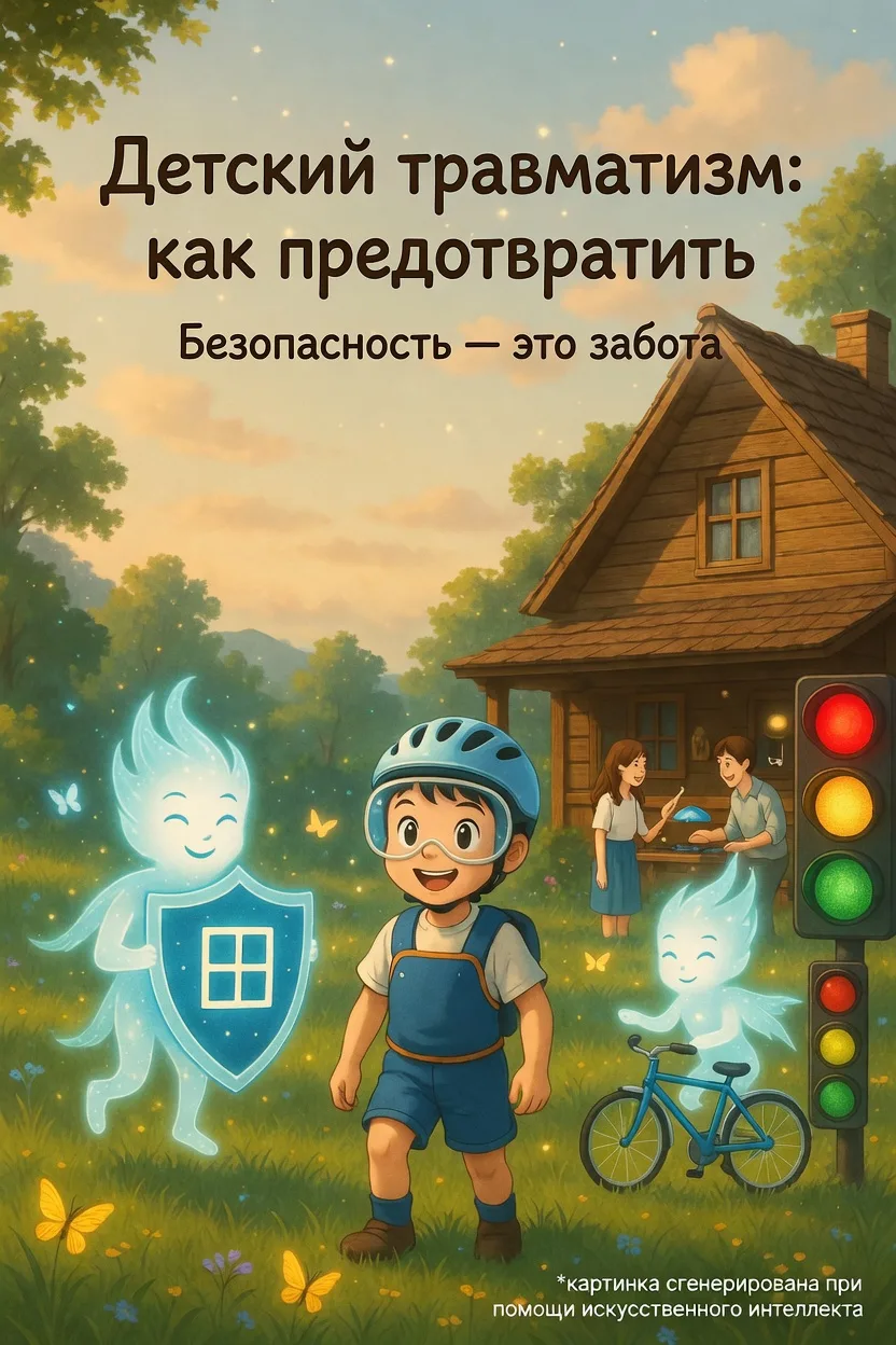 Детский травматизм: как предотвратить опасные ситуации.

Безопасность ребёнка — важная часть заботы 