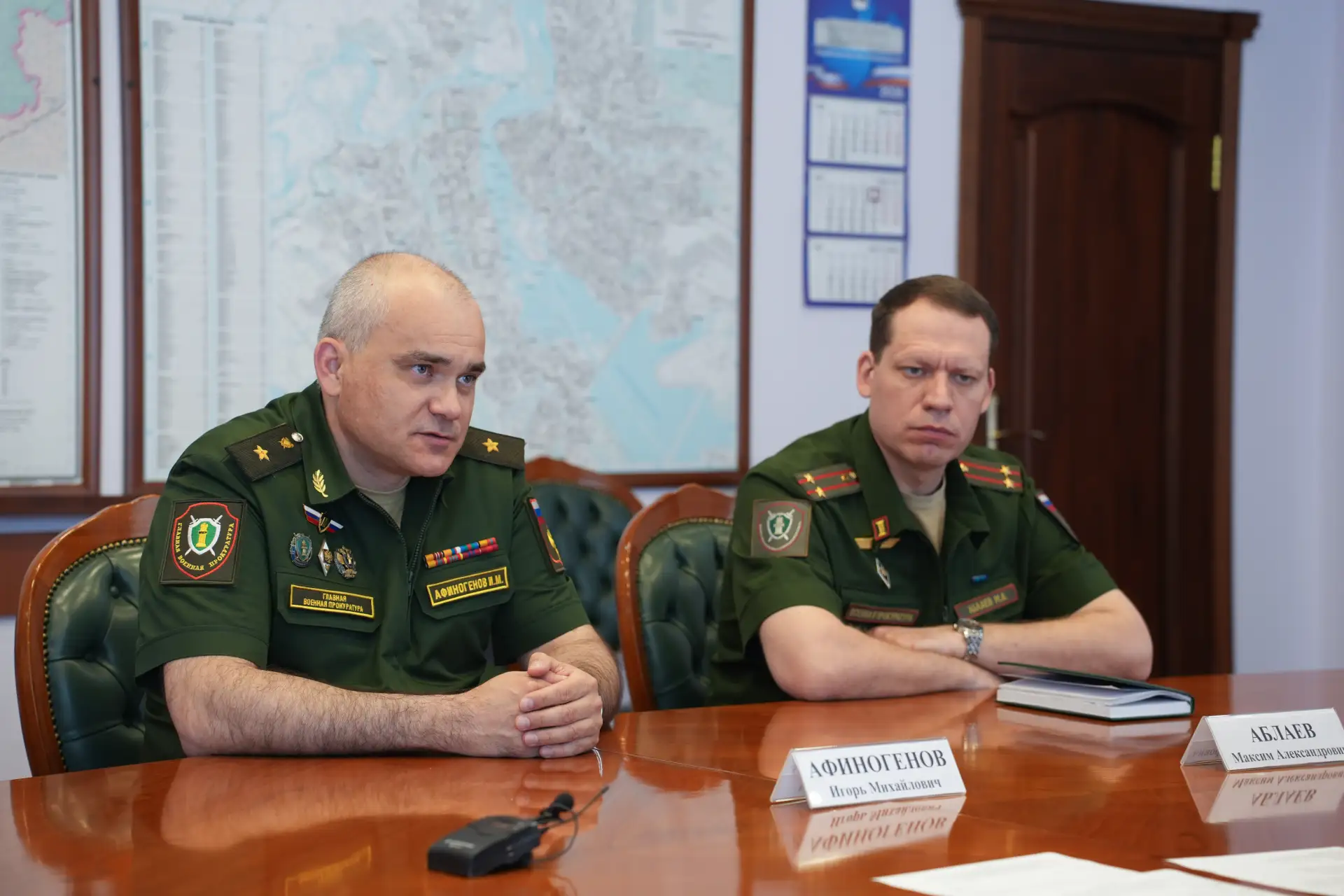 Военный прокурор Центрального военного округа, генерал-майор юстиции Игорь Михайлович А...